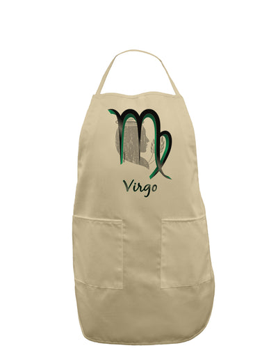 Virgo Symbol Adult Apron-Bib Apron-TooLoud-Stone-One-Size-Davson Sales