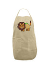 Cute Taco Lion Adult Apron-Bib Apron-TooLoud-Stone-One-Size-Davson Sales