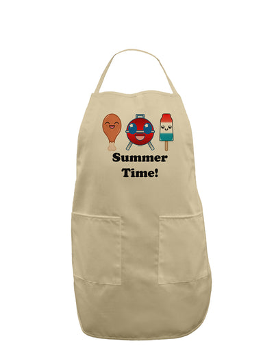 Summer Time Adult Apron-Bib Apron-TooLoud-Stone-One-Size-Davson Sales