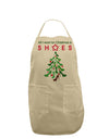 All I want for Christmas is Shoes Adult Apron-Bib Apron-TooLoud-Stone-One-Size-Davson Sales