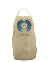 Personalized My First Christmas Snowbaby Blue Adult Apron-Bib Apron-TooLoud-Stone-One-Size-Davson Sales