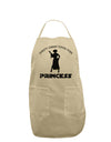 Don't Mess With The Princess Adult Apron-Bib Apron-TooLoud-Stone-One-Size-Davson Sales