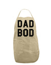 Dad Bod Design Adult Apron by TooLoud-Bib Apron-TooLoud-Stone-One-Size-Davson Sales