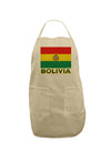 Bolivia Flag Adult Apron-Bib Apron-TooLoud-Stone-One-Size-Davson Sales