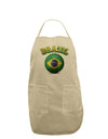 Soccer Ball Flag - Brazil Adult Apron-Bib Apron-TooLoud-Stone-One-Size-Davson Sales