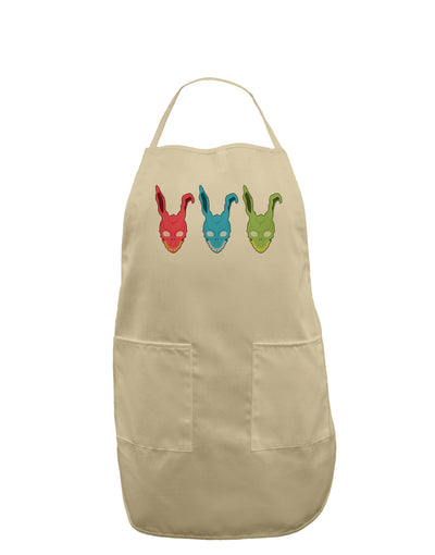 Scary Bunny Tri-color Adult Apron-Bib Apron-TooLoud-Stone-One-Size-Davson Sales