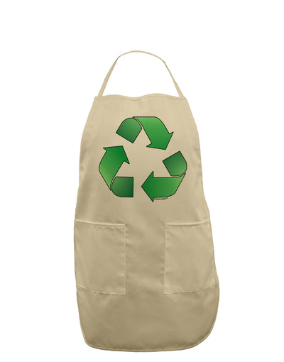 Recycle Green Adult Apron by TooLoud-Bib Apron-TooLoud-Stone-One-Size-Davson Sales