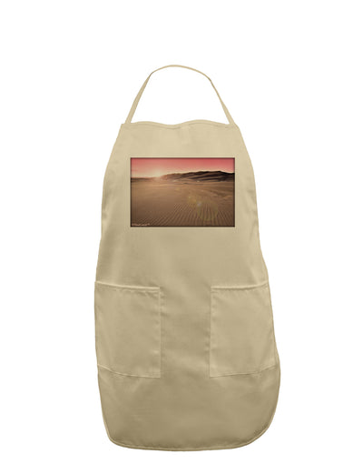 Victor Mines Pink Sunrise Adult Apron-Bib Apron-TooLoud-Stone-One-Size-Davson Sales