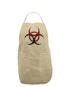 Biohazard Symbol Red Stone - Apocalypse Adult Apron-Bib Apron-TooLoud-Stone-One-Size-Davson Sales