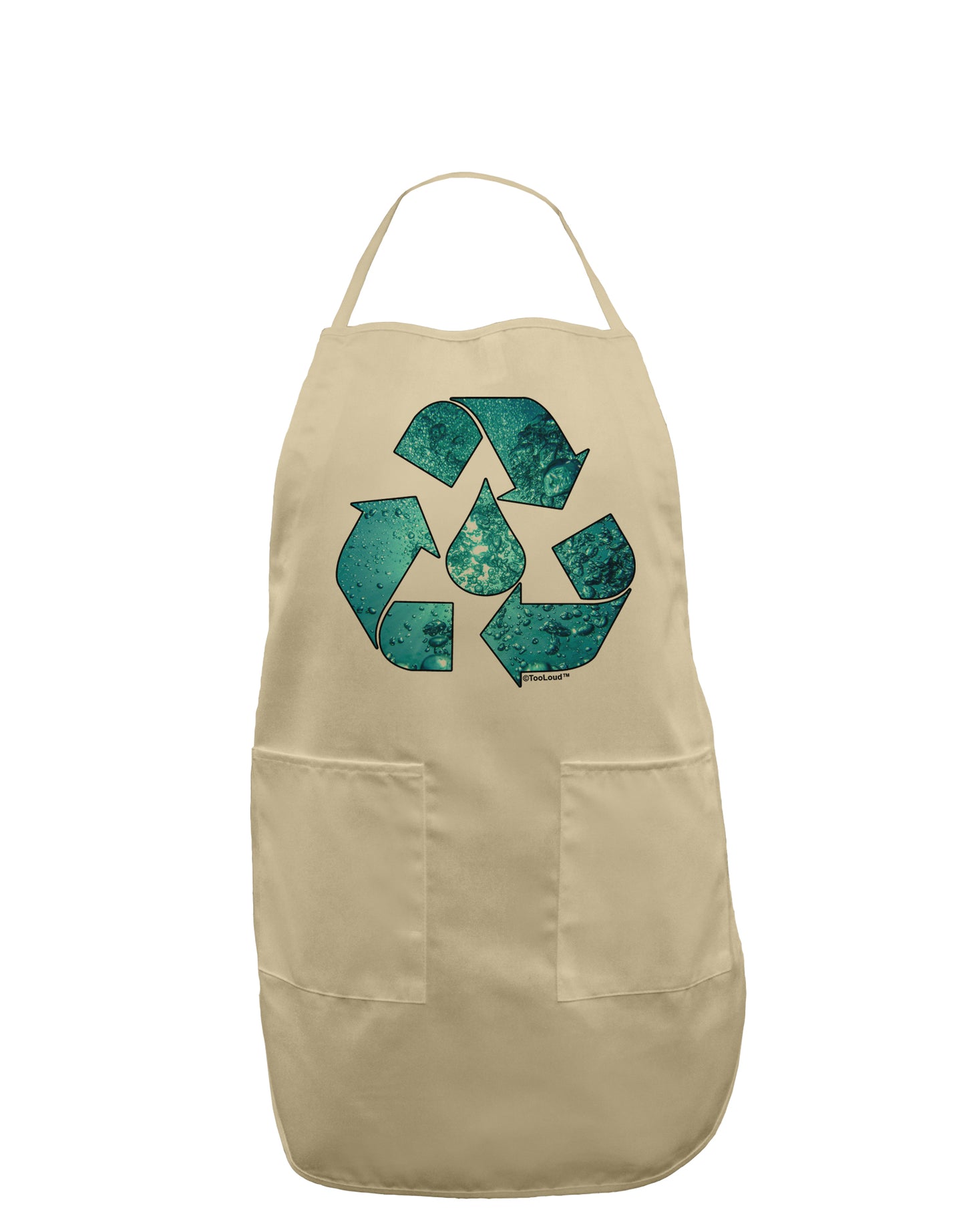 Water Conservation Adult Apron by TooLoud-Bib Apron-TooLoud-Stone-One-Size-Davson Sales