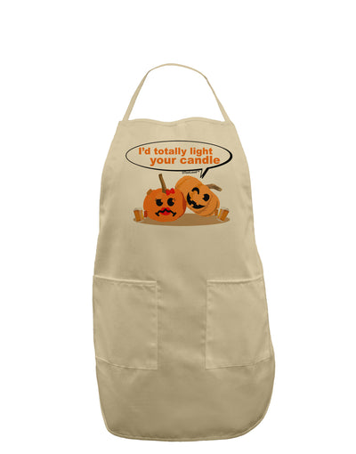 Light your candle Adult Apron-Bib Apron-TooLoud-Stone-One-Size-Davson Sales