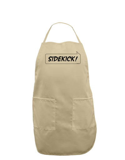 Sidekick Adult Apron-Bib Apron-TooLoud-Stone-One-Size-Davson Sales