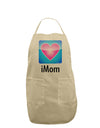 iMom - Mothers Day Adult Apron-Bib Apron-TooLoud-Stone-One-Size-Davson Sales