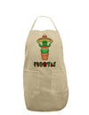 Fiesta Cactus Poncho Text Adult Apron-Bib Apron-TooLoud-Stone-One-Size-Davson Sales