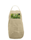 Buy Local - Green Tomatoes Text Adult Apron-Bib Apron-TooLoud-Stone-One-Size-Davson Sales