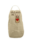 Eggnog Me Adult Apron-Bib Apron-TooLoud-Stone-One-Size-Davson Sales