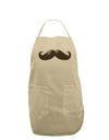 Big Brown Mustache Adult Apron-Bib Apron-TooLoud-Stone-One-Size-Davson Sales