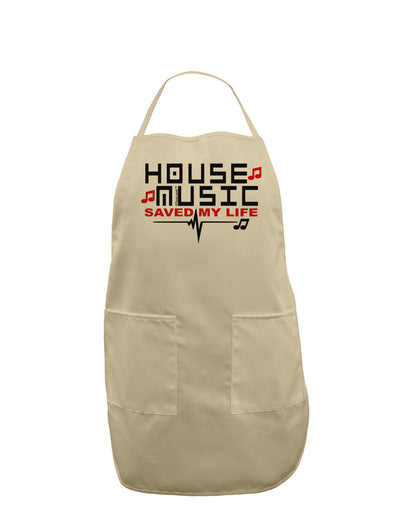 House Saved My Life Adult Apron-Bib Apron-TooLoud-Stone-One-Size-Davson Sales