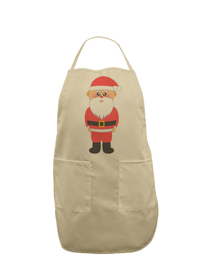 Cute Santa Claus Christmas Adult Apron-Bib Apron-TooLoud-Stone-One-Size-Davson Sales