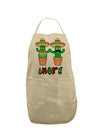 Fiesta Cactus Couple Amor Adult Apron-Bib Apron-TooLoud-Stone-One-Size-Davson Sales