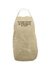 Excited About the Zombie Apocalypse Adult Apron-Bib Apron-TooLoud-Stone-One-Size-Davson Sales