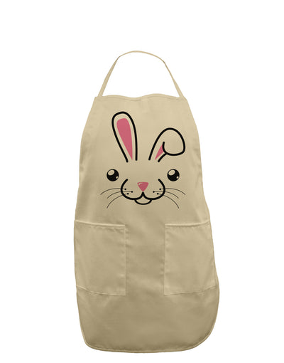 Cute Bunny Face Adult Apron-Bib Apron-TooLoud-Stone-One-Size-Davson Sales