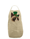 Leprechaun Disgruntled Cat Adult Apron-Bib Apron-TooLoud-Stone-One-Size-Davson Sales