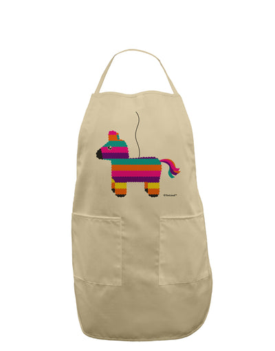 Colorful Hanging Pinata Design Adult Apron by TooLoud-Bib Apron-TooLoud-Stone-One-Size-Davson Sales