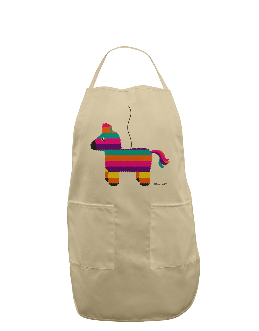 Colorful Hanging Pinata Design Adult Apron by TooLoud-Bib Apron-TooLoud-White-One-Size-Davson Sales