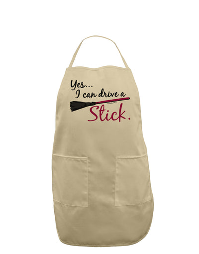 Drive Stick Pink Adult Apron-Bib Apron-TooLoud-Stone-One-Size-Davson Sales