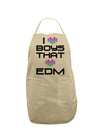 I Heart Boys That Heart EDM Adult Apron-Bib Apron-TooLoud-Stone-One-Size-Davson Sales