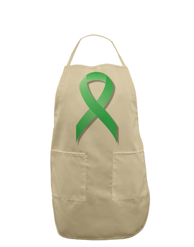 Celiac Disease Awareness Ribbon - Light Green Adult Apron-Bib Apron-TooLoud-Stone-One-Size-Davson Sales