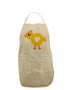 Cute Chick with Bow Adult Apron by TooLoud-Bib Apron-TooLoud-Stone-One-Size-Davson Sales