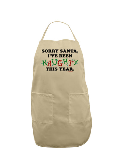 I've Been Naughty This Year Adult Apron-Bib Apron-TooLoud-Stone-One-Size-Davson Sales