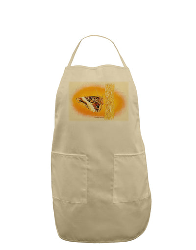 Watercolor Owl Moth Adult Apron-Bib Apron-TooLoud-Stone-One-Size-Davson Sales