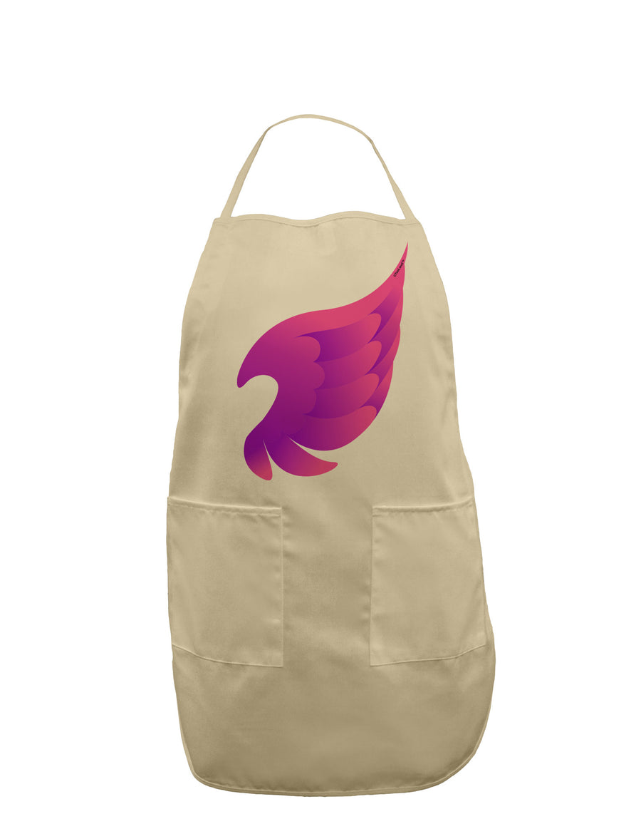 Cute Single Angel Wing Adult Apron-Bib Apron-TooLoud-White-One-Size-Davson Sales