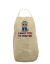 Patriotic Cat I Want You Adult Apron by TooLoud-Bib Apron-TooLoud-Stone-One-Size-Davson Sales