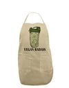 Vegan Badass Blender Bottle Adult Apron-Bib Apron-TooLoud-Stone-One-Size-Davson Sales