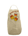 Japanese Kawaii Candy Corn Halloween Adult Apron-Bib Apron-TooLoud-Stone-One-Size-Davson Sales