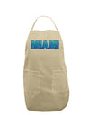 Miami Ocean Bubbles Adult Apron by TooLoud-Bib Apron-TooLoud-Stone-One-Size-Davson Sales