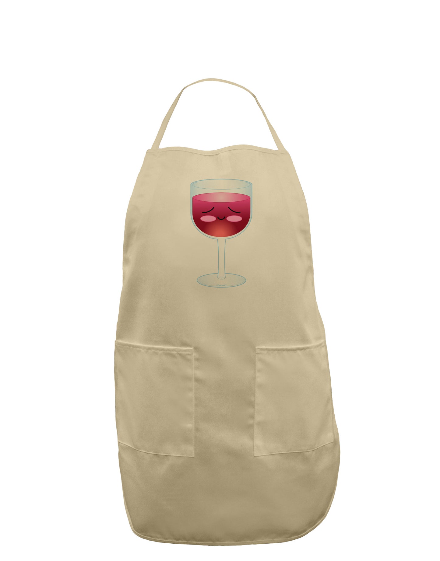 Merry Merlot Adult Apron-Bib Apron-TooLoud-Stone-One-Size-Davson Sales