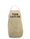 Team Caitlyn Adult Apron-Bib Apron-TooLoud-Stone-One-Size-Davson Sales