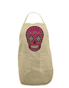 Version 4 Pink Day of the Dead Calavera Adult Apron-Bib Apron-TooLoud-Stone-One-Size-Davson Sales