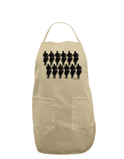 Twelve Drummers Drumming Adult Apron-Bib Apron-TooLoud-Stone-One-Size-Davson Sales