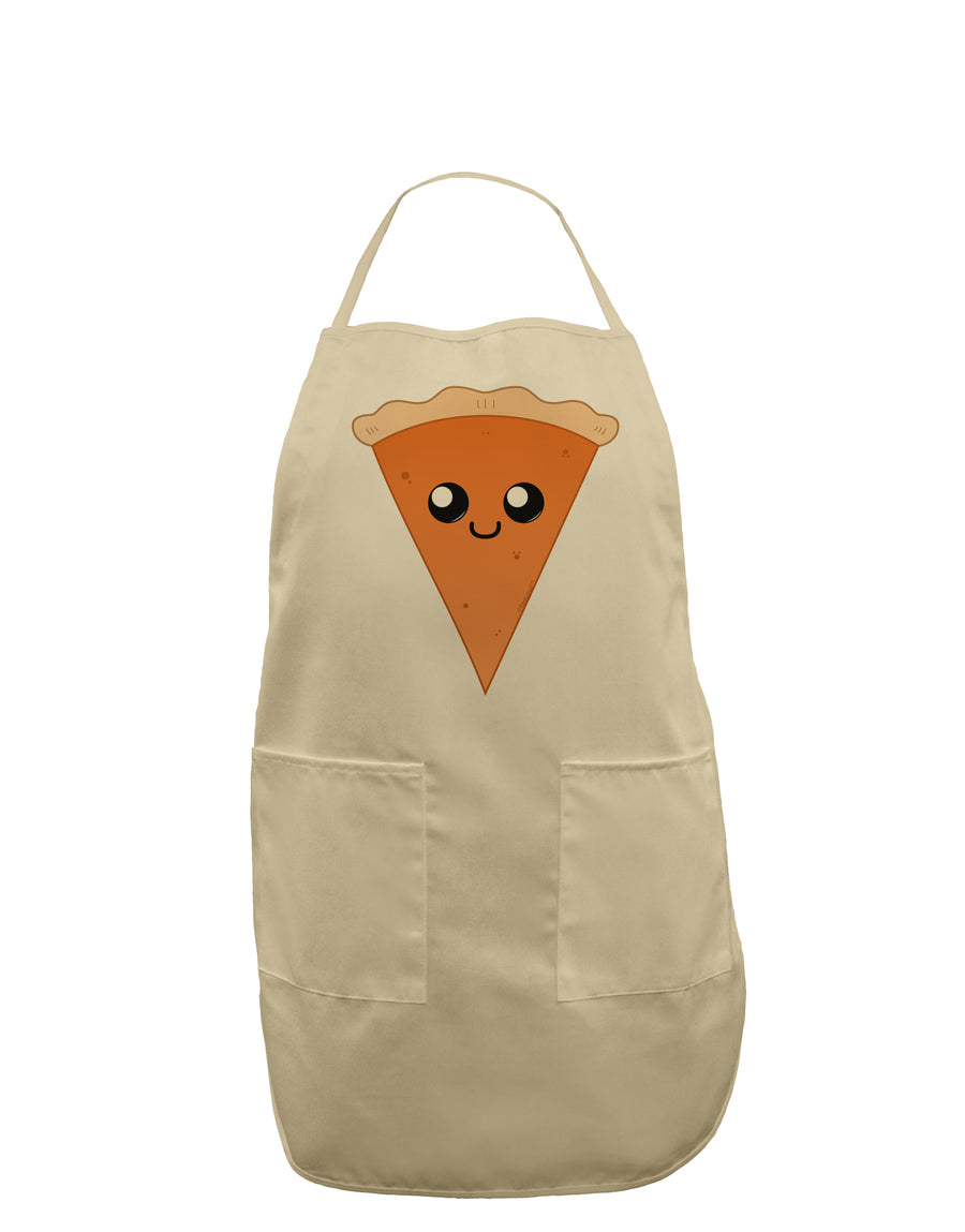 Cute Pie Slice - Thanksgiving Adult Apron-Bib Apron-TooLoud-White-One-Size-Davson Sales