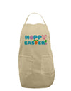 Cute Decorative Hoppy Easter Design Adult Apron by TooLoud-Bib Apron-TooLoud-Stone-One-Size-Davson Sales