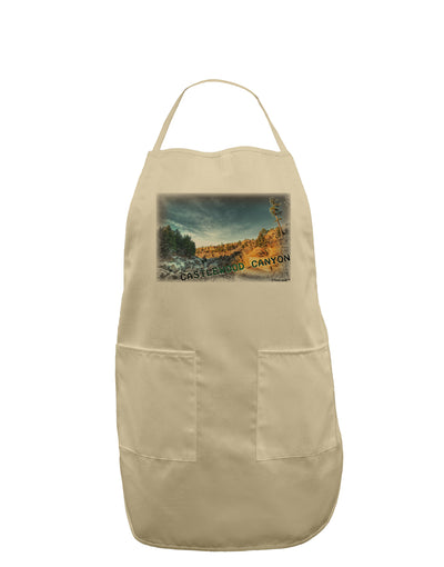 Castlewood Canyon Old Photo Adult Apron-Bib Apron-TooLoud-Stone-One-Size-Davson Sales