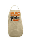 Witches and Candy Color Adult Apron-Bib Apron-TooLoud-Stone-One-Size-Davson Sales