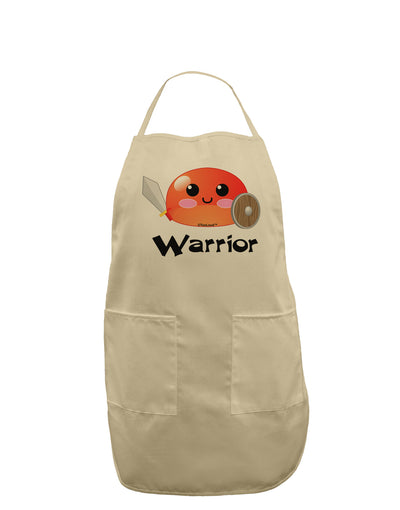 Cute RPG Slime - Warrior Adult Apron by TooLoud-Bib Apron-TooLoud-Stone-One-Size-Davson Sales