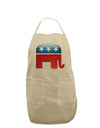 Republican Bubble Symbol Adult Apron-Bib Apron-TooLoud-Stone-One-Size-Davson Sales